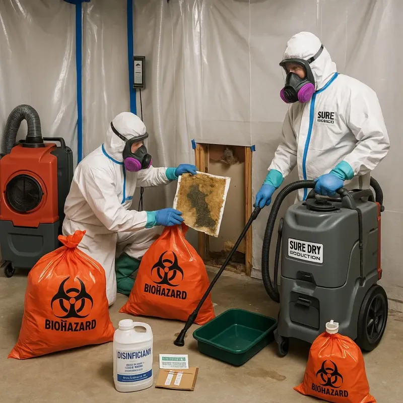Contaminated Water Handling Protocols process in Huber Heights, OH